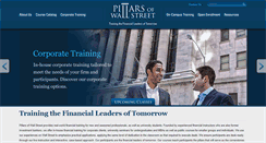 Desktop Screenshot of pillarsofwallstreet.com